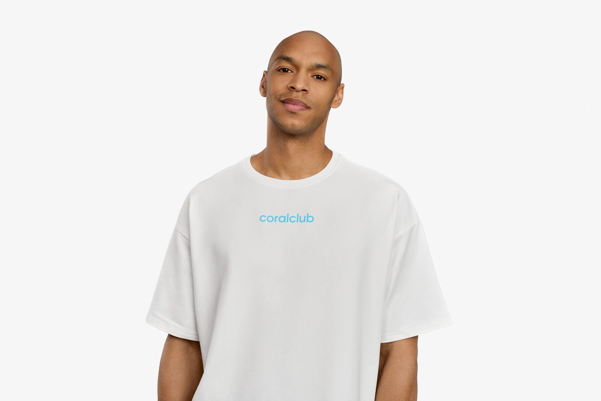 Tricou oversize, crem